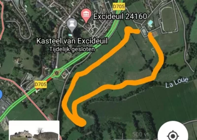 Wandelroute-Itinéraire pédestre-Walking route