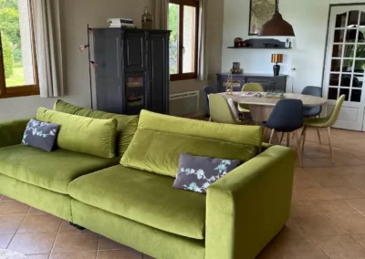 Woonkamer en eetgedeelte-Salon et salle à manger-Living room and dining room